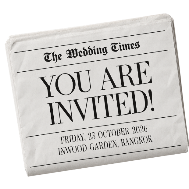 You are invited! Friday, 23 October 2026, Inwood Garden, Bangkok